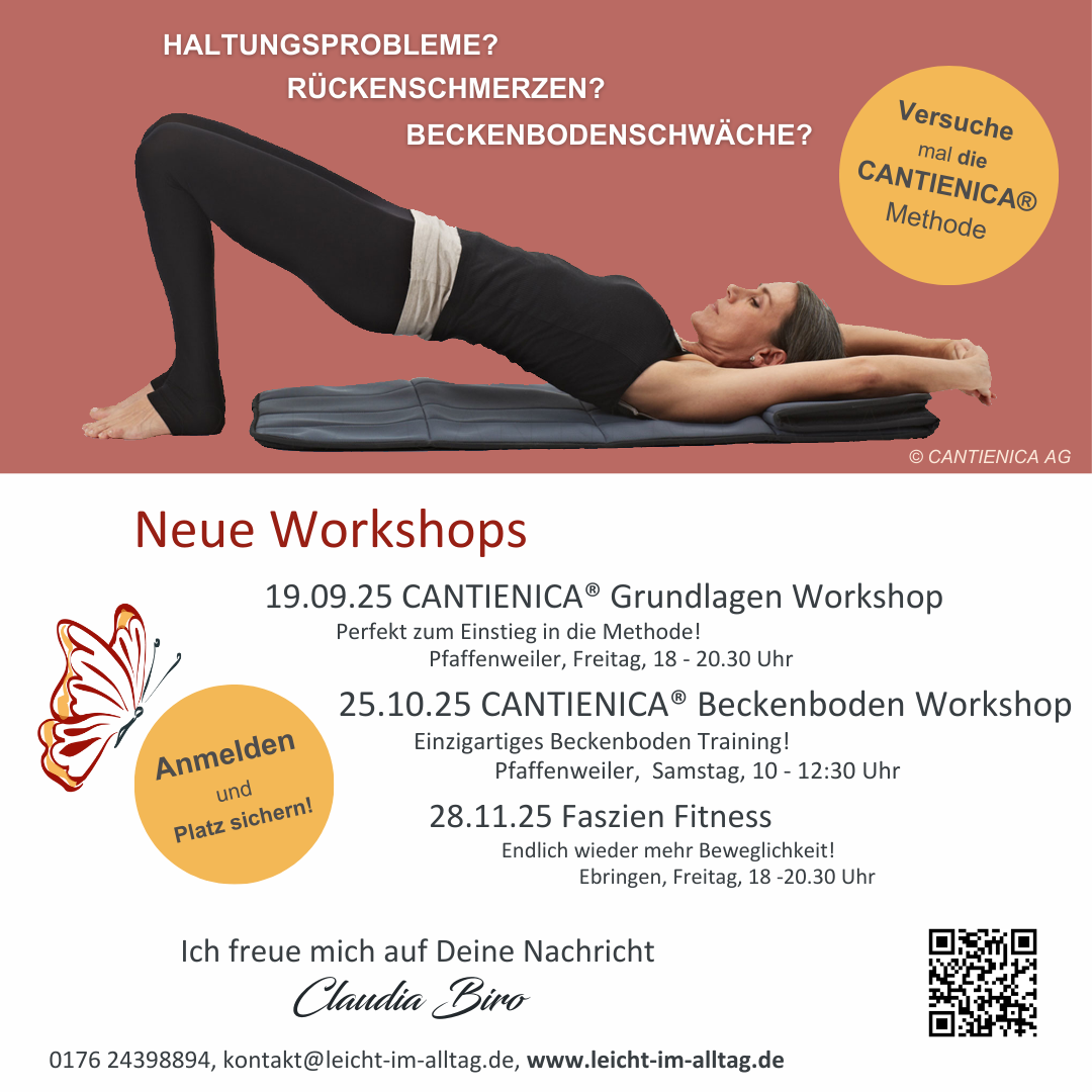 Neue Workshop Termine